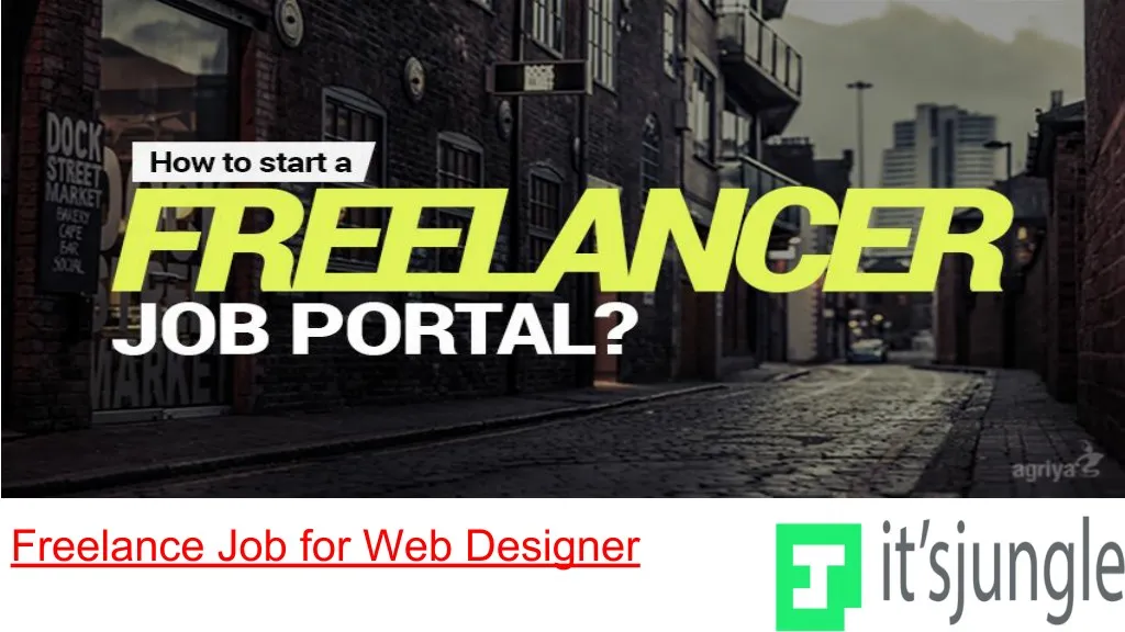 freelance job for web designer n.