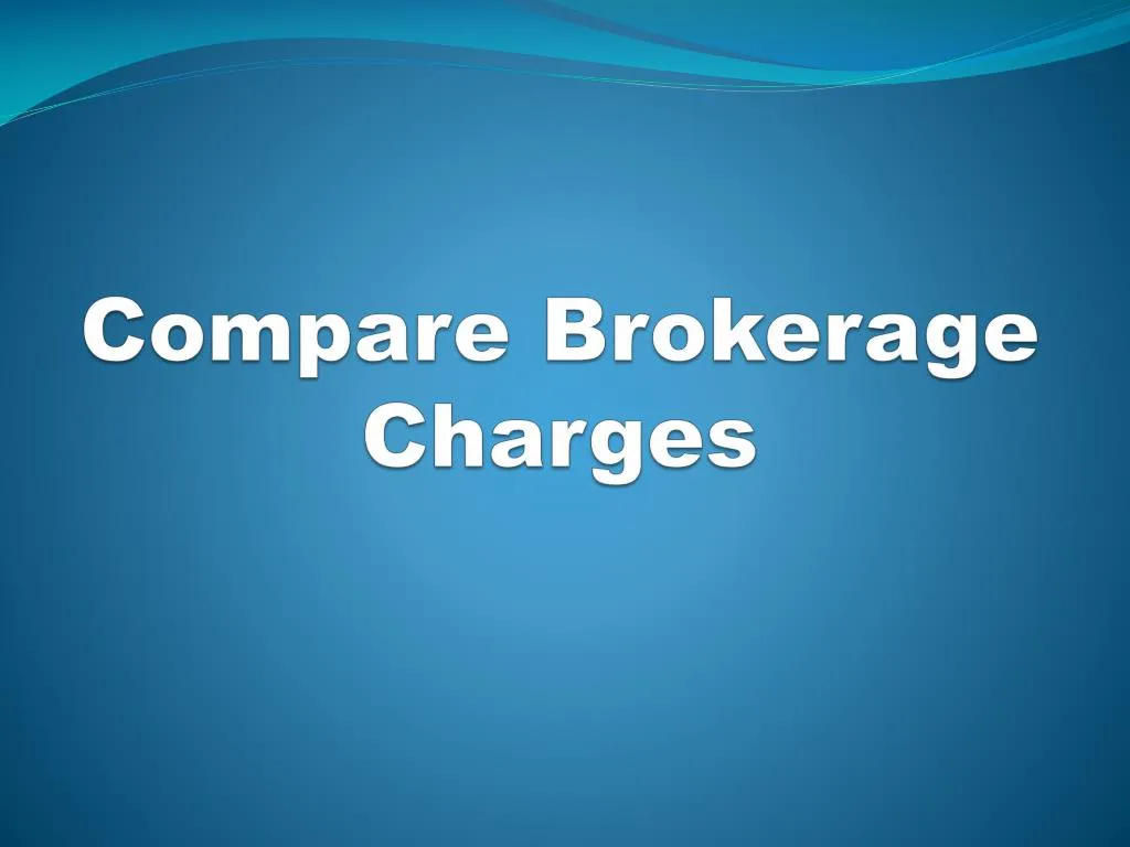 Ppt Compare Brokerage Charges By Investallign Powerpoint Presentation Id8027470 6654