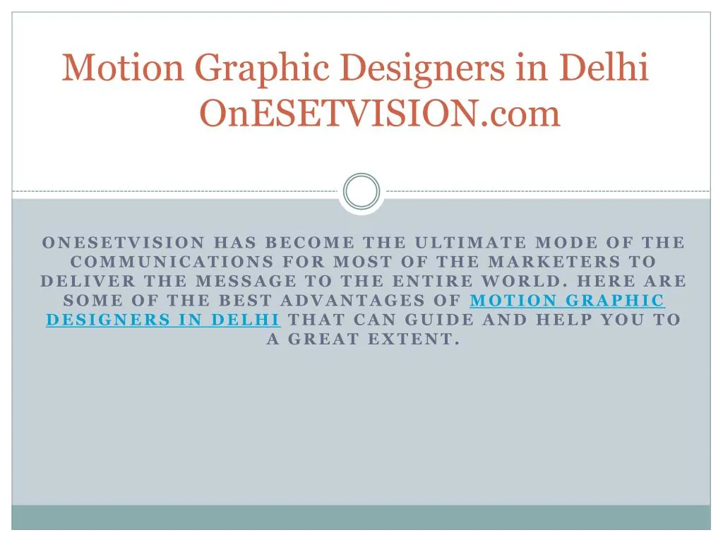 motion graphic designers in delhi onesetvision com n.