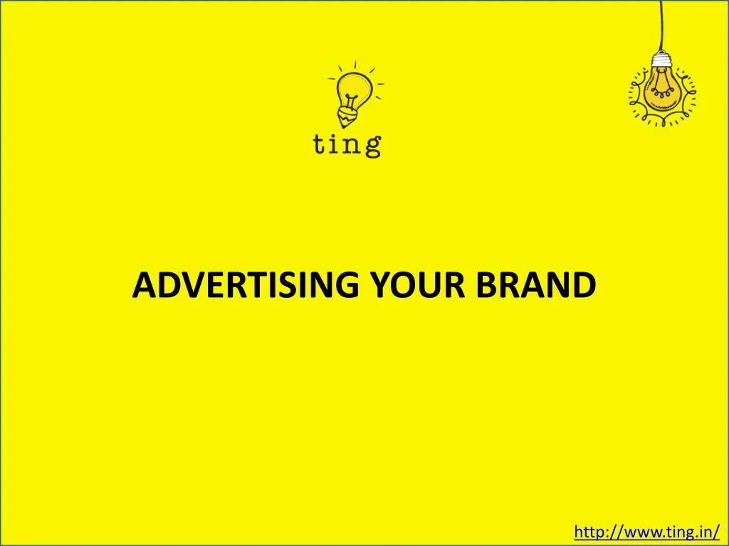 advertising your brand n.