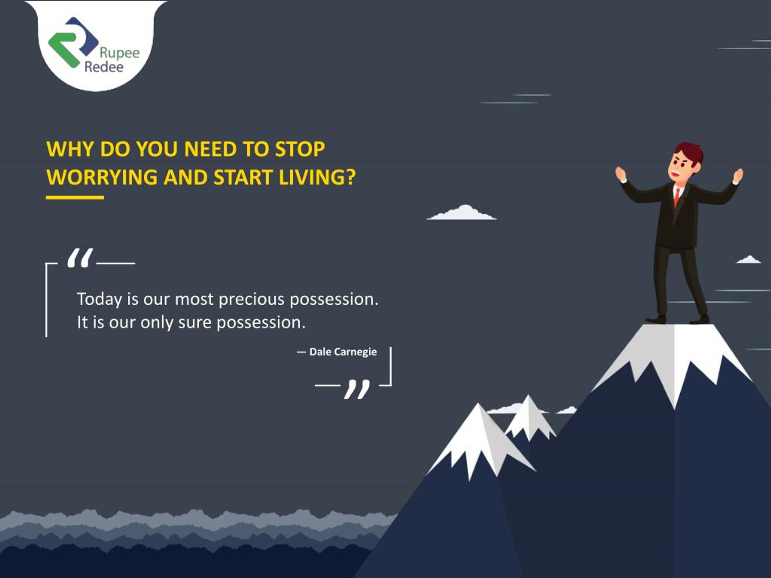 PPT - Why do you need to stop worrying and start living PowerPoint  Presentation - ID:8028294