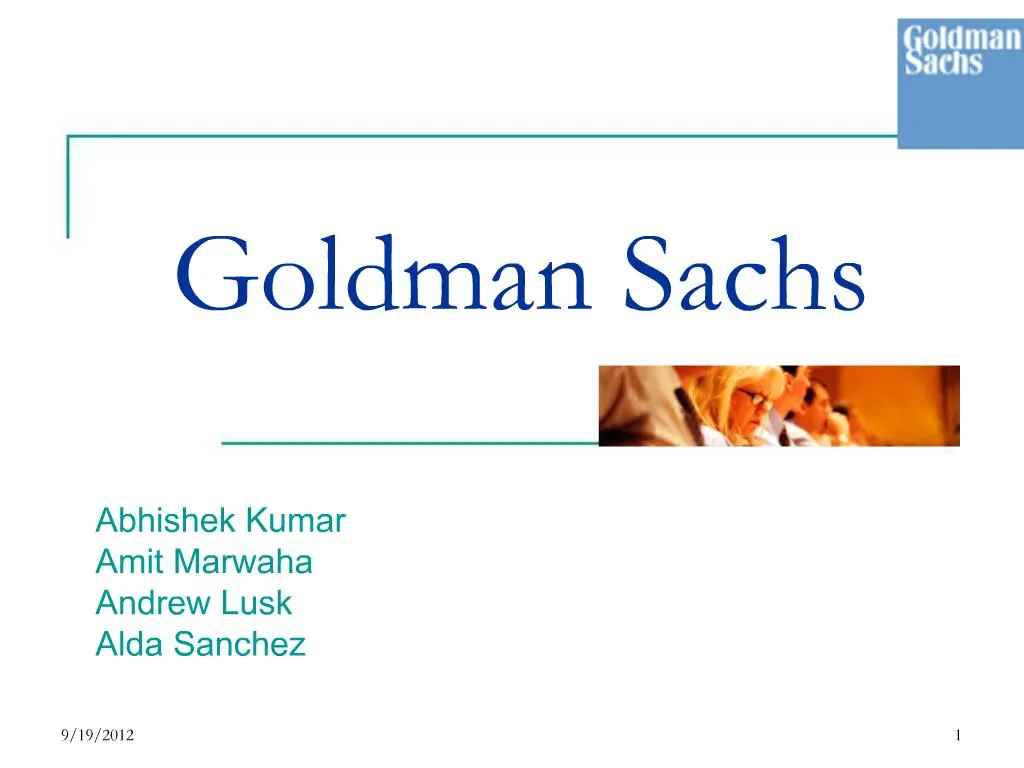 goldman sachs research pdf