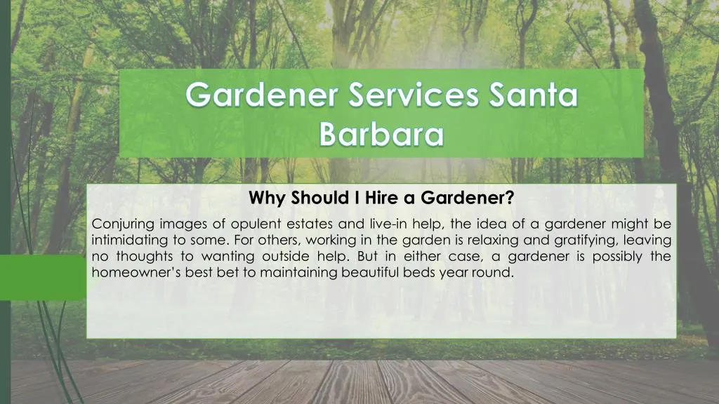 gardener services santa barbara n.