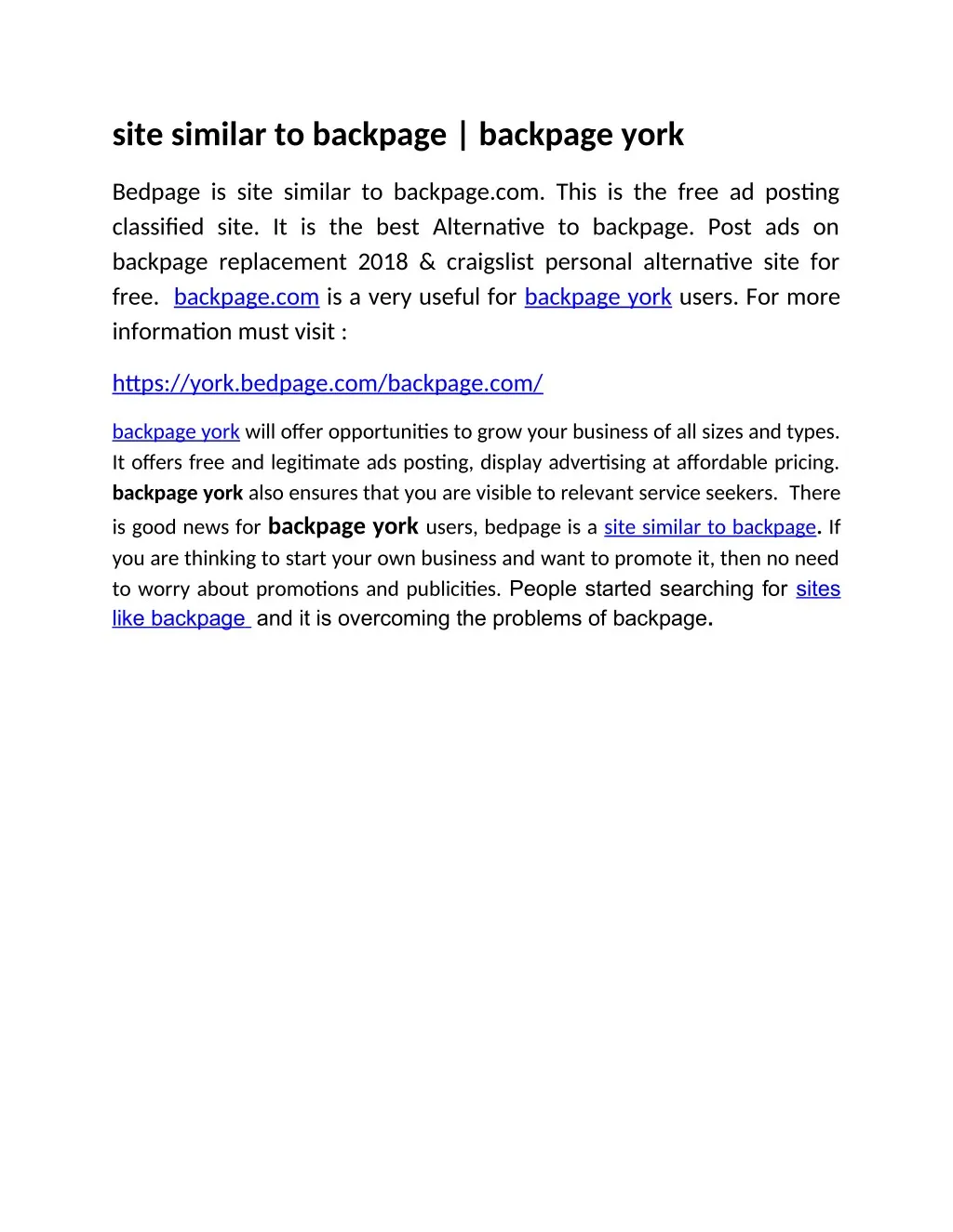 Site Similar To Backpage Backpage York Site Similar To Backpage Backpage York