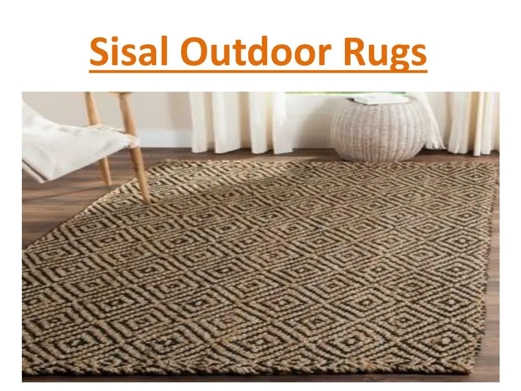 PPT sisal outdoor rugs PowerPoint Presentation, free download ID