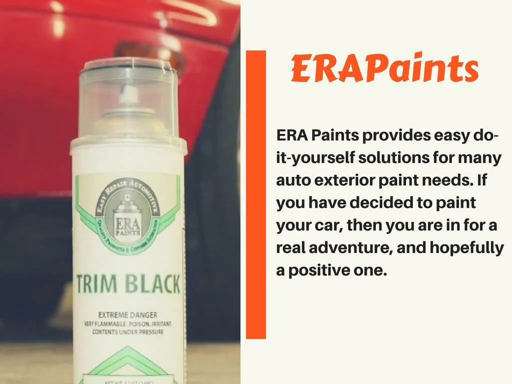 PPT Best Automotive Spray Paint ERAPaints PowerPoint Presentation
