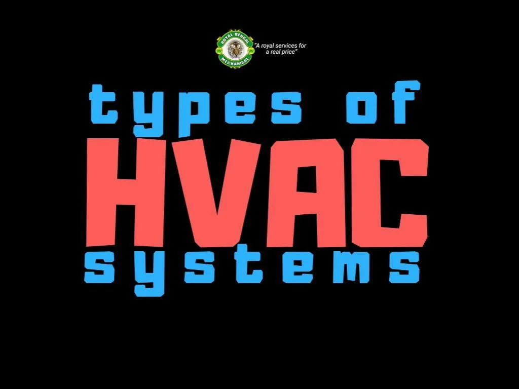PPT - Different Types of HVAC Systems PowerPoint Presentation, free ...