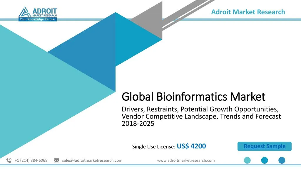 PPT - Bioinformatics Market Strategic Analysis And Future Growth 2018 ...