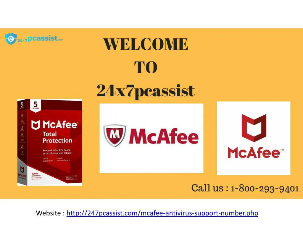 website http 247pcassist com mcafee antivirus n.