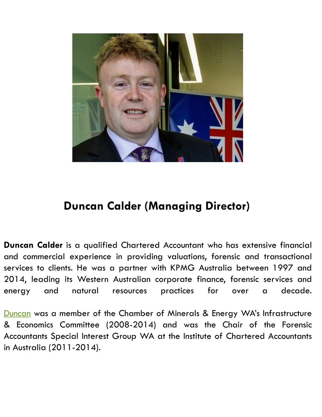 duncan calder managing director n.