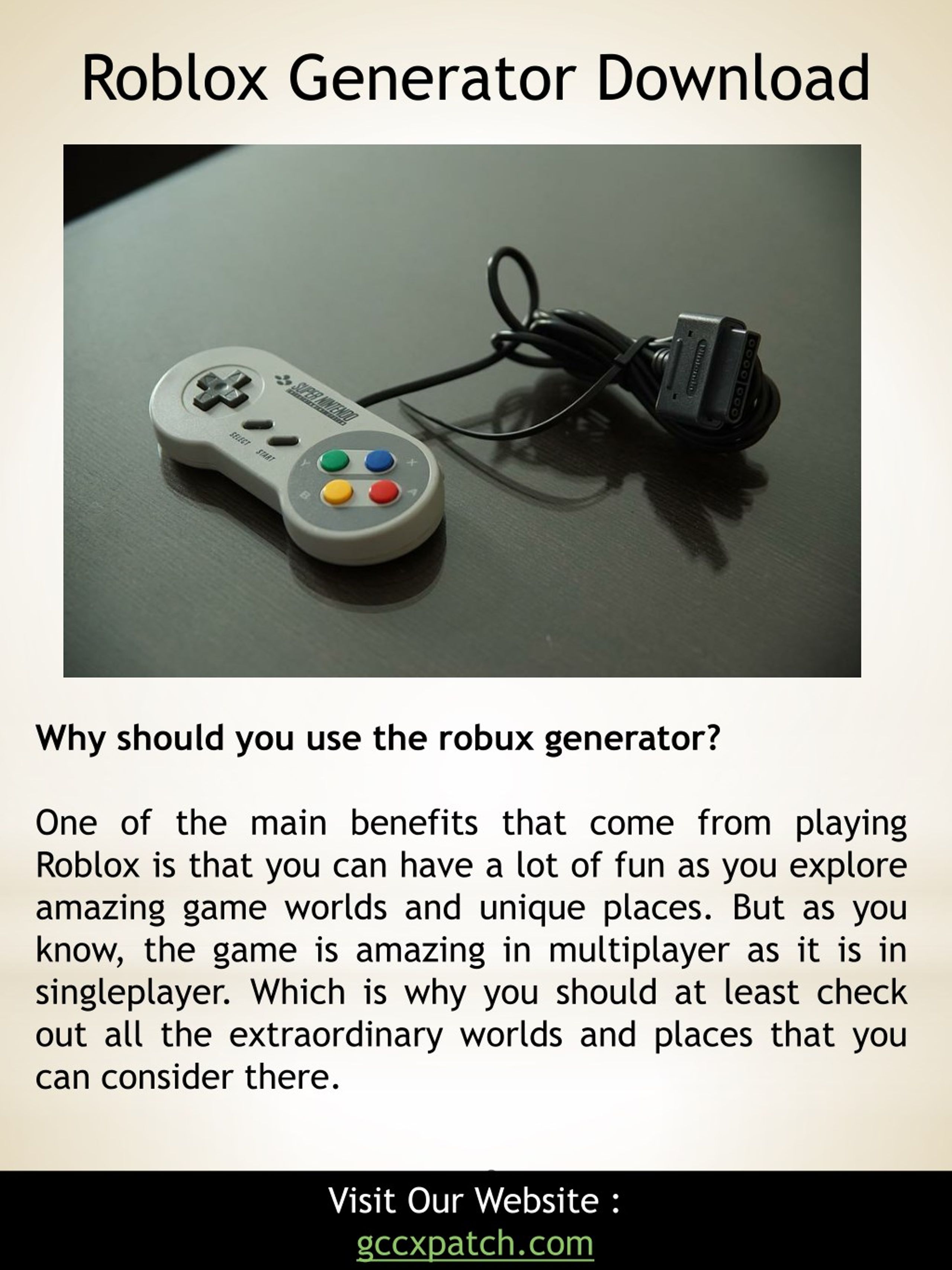 Roblox Roblox Generator