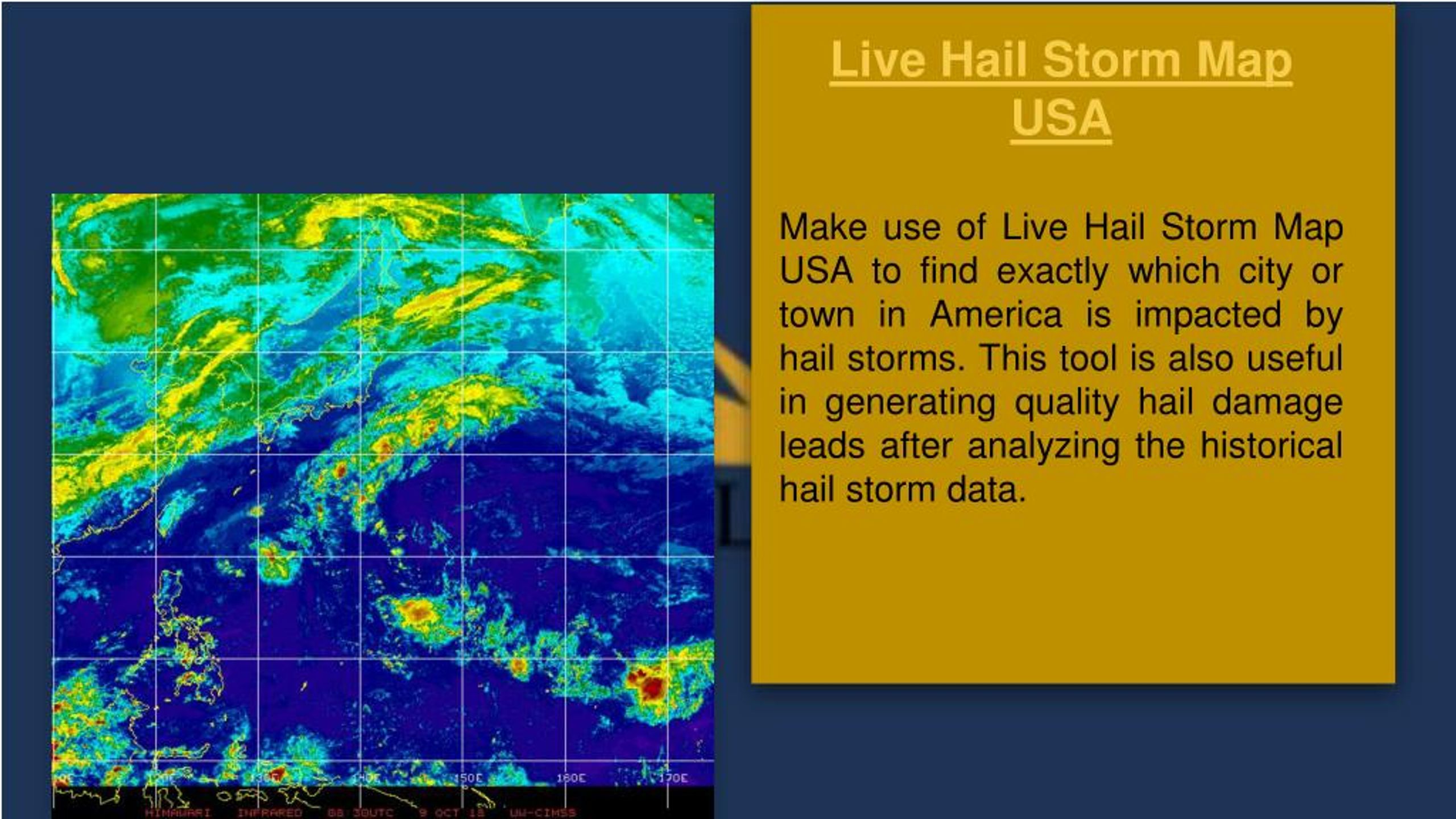 PPT Interactive Hail Maps Storm Plotting PowerPoint Presentation