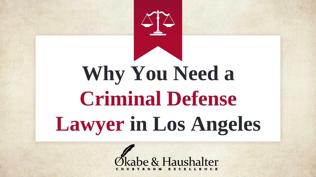 why you need a criminal defense lawyer n.