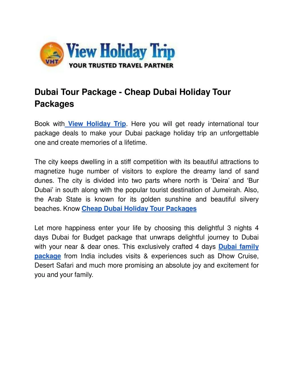 dubai tour package cheap dubai holiday tour n.