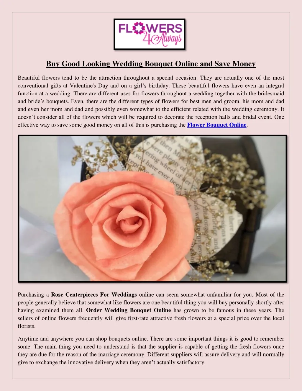 buy good looking wedding bouquet online and save n.