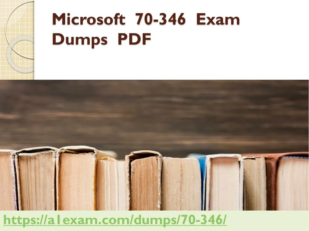 microsoft 70 346 exam dumps pdf n.