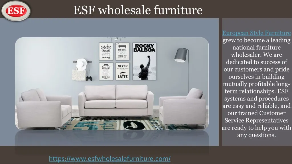 Ppt At Esf Wholesale Furniture Powerpoint Presentation Free