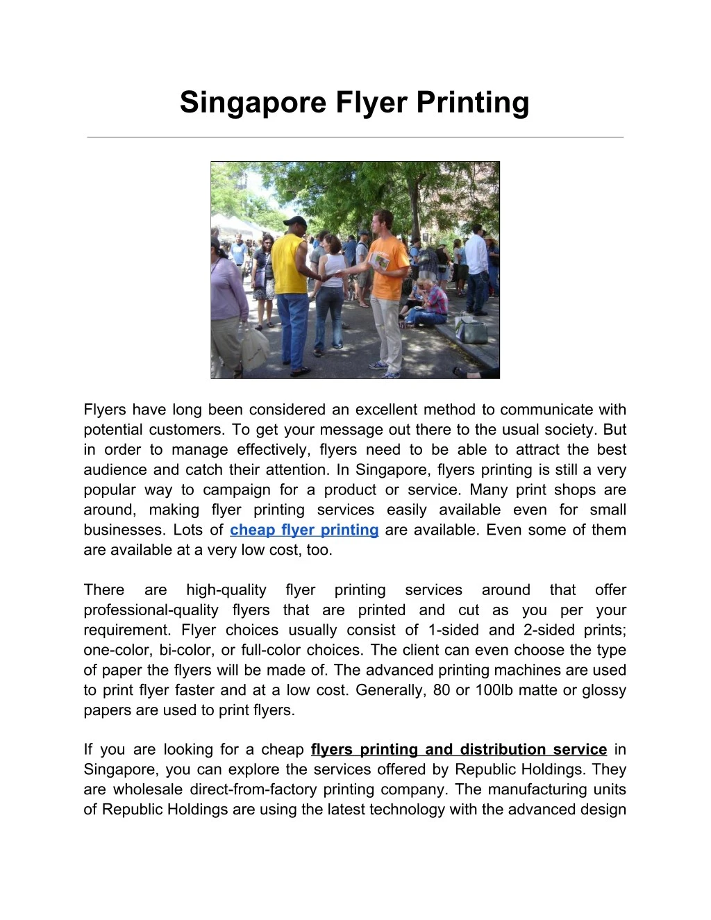 singapore flyer printing n.