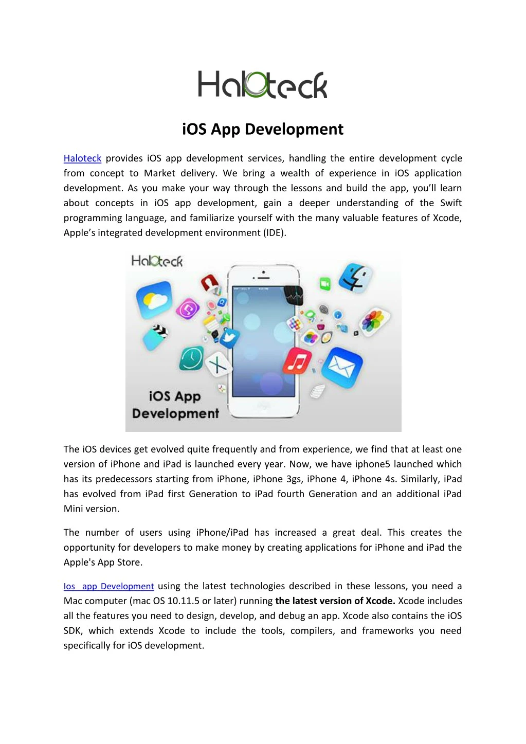 ios app development n.
