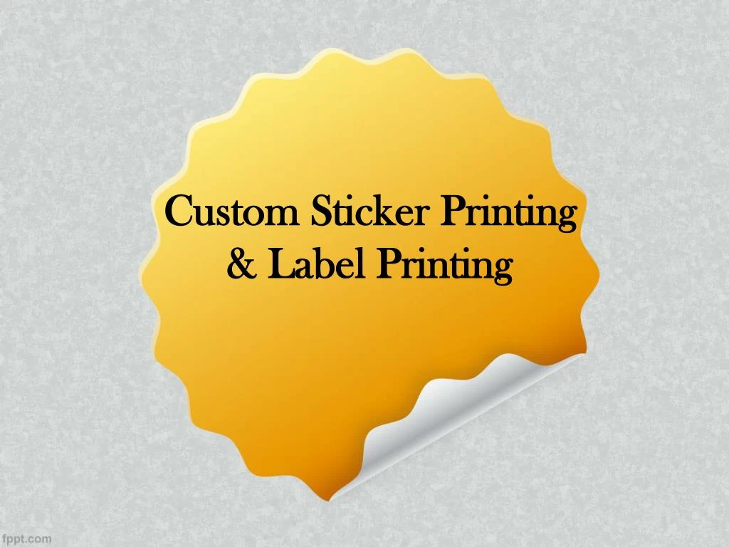 custom sticker printing label printing n.
