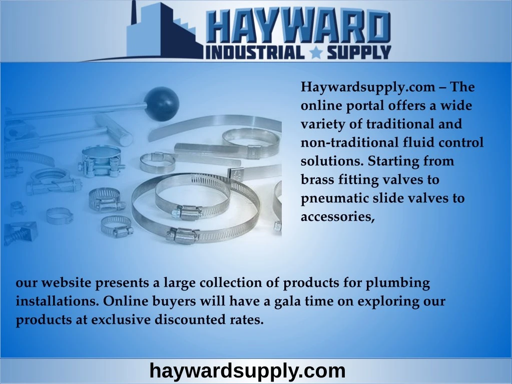 haywardsupply com the online portal offers a wide n.