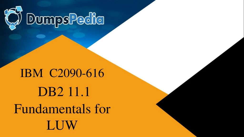 ibm c2090 616 db2 11 1 fundamentals for luw n.