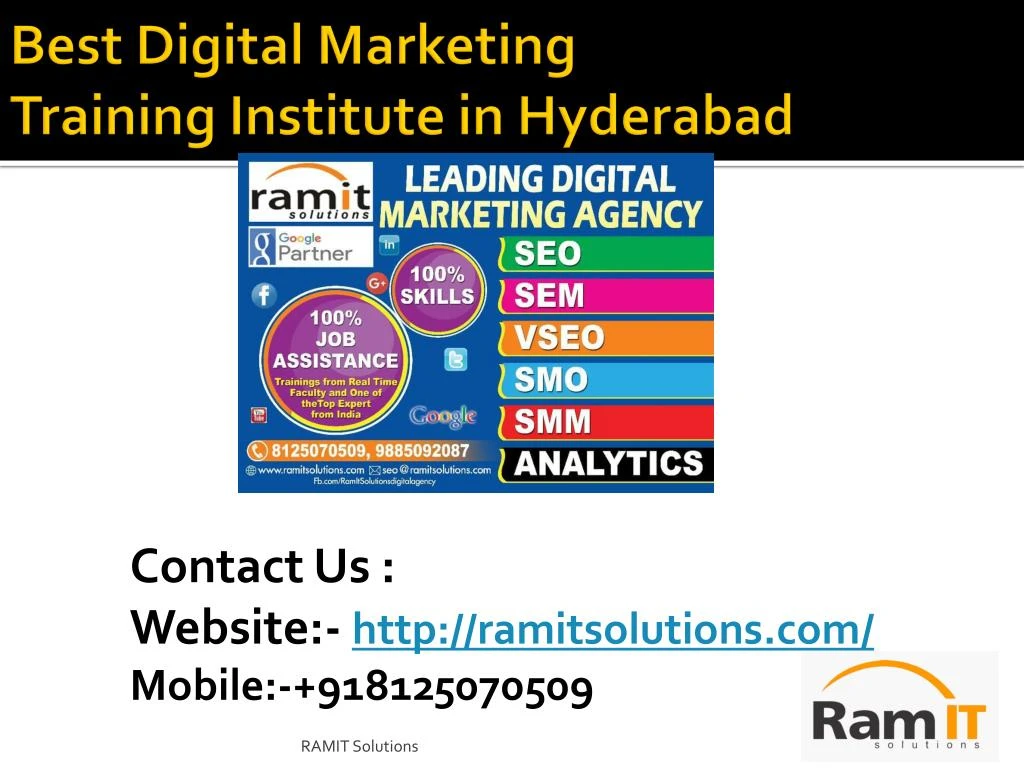 best digital marketing training institute in hyderabad n.