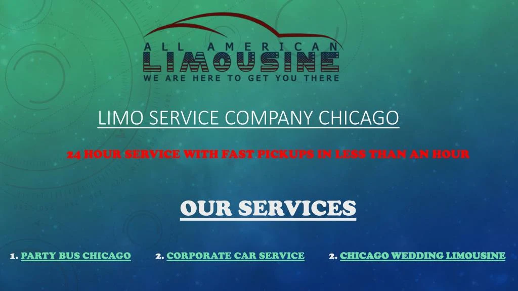 limo service company chicago n.