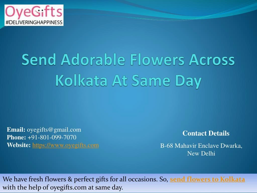send adorable flowers across kolkata at same day n.