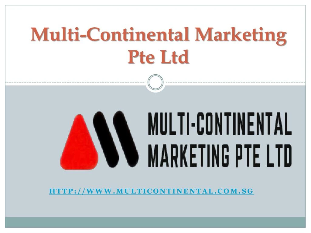 multi continental marketing pte ltd n.