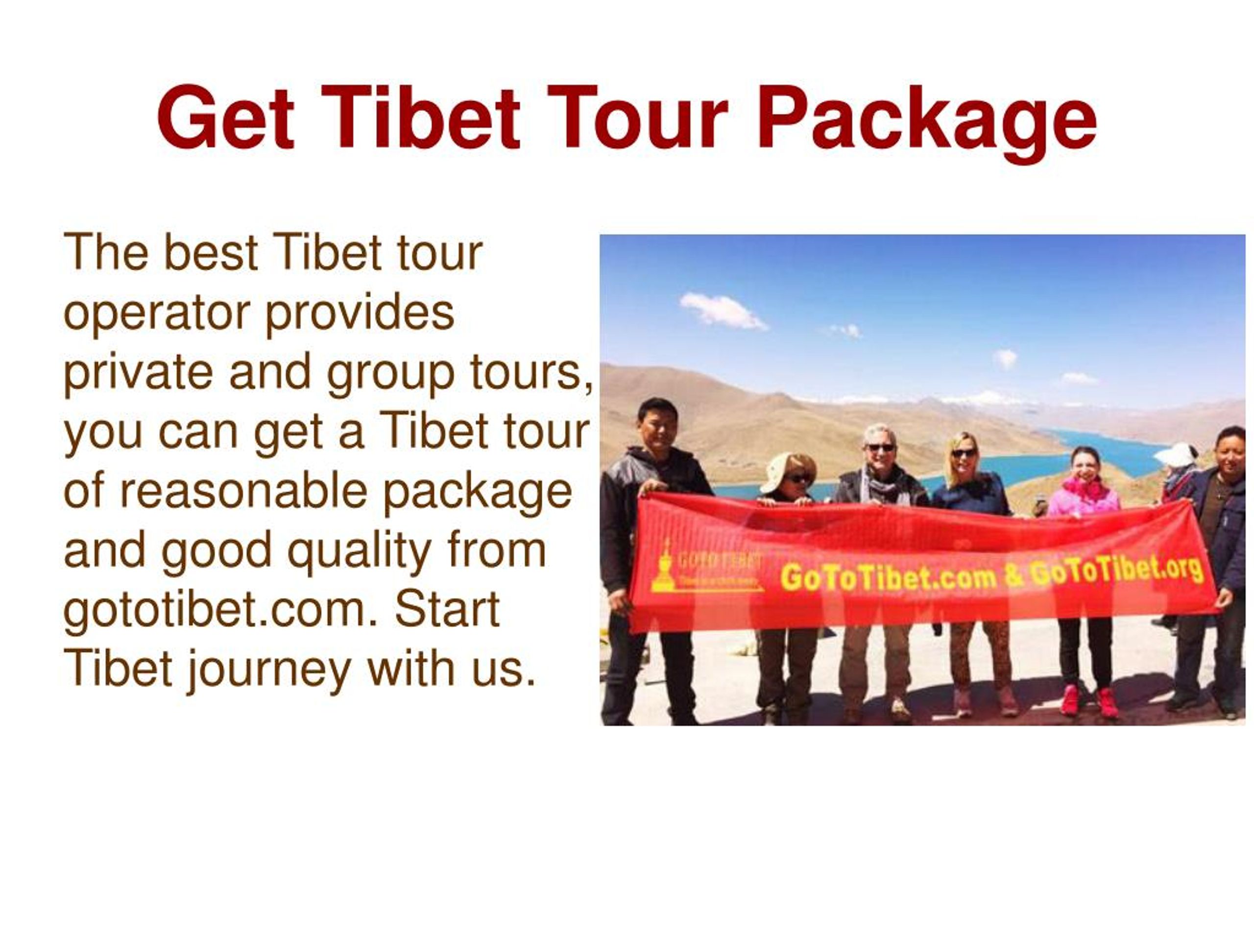 package tour to tibet from us