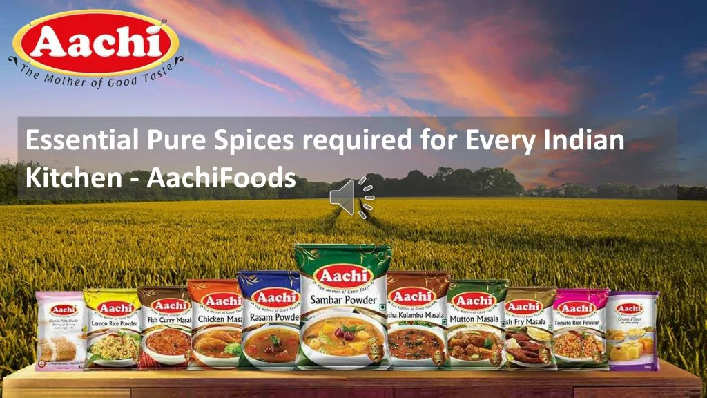 essential pure spices required for every indian n.