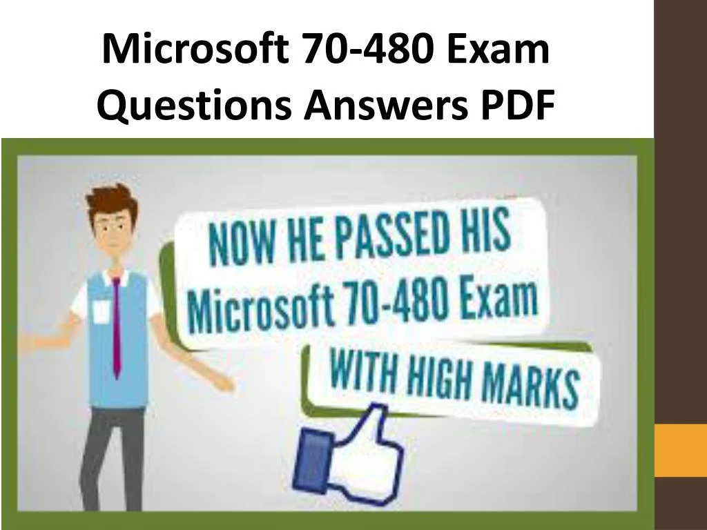 microsoft 70 480 exam questions answers pdf n.