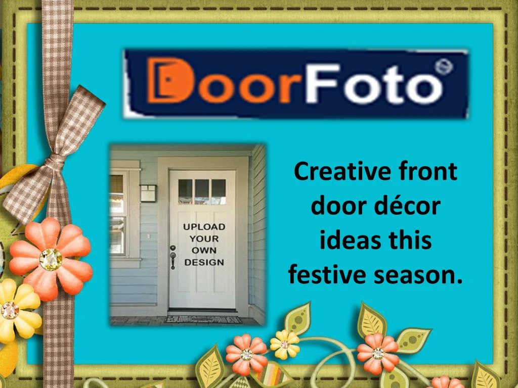 Ppt Door Decorating Ideas For Every Occasion Powerpoint