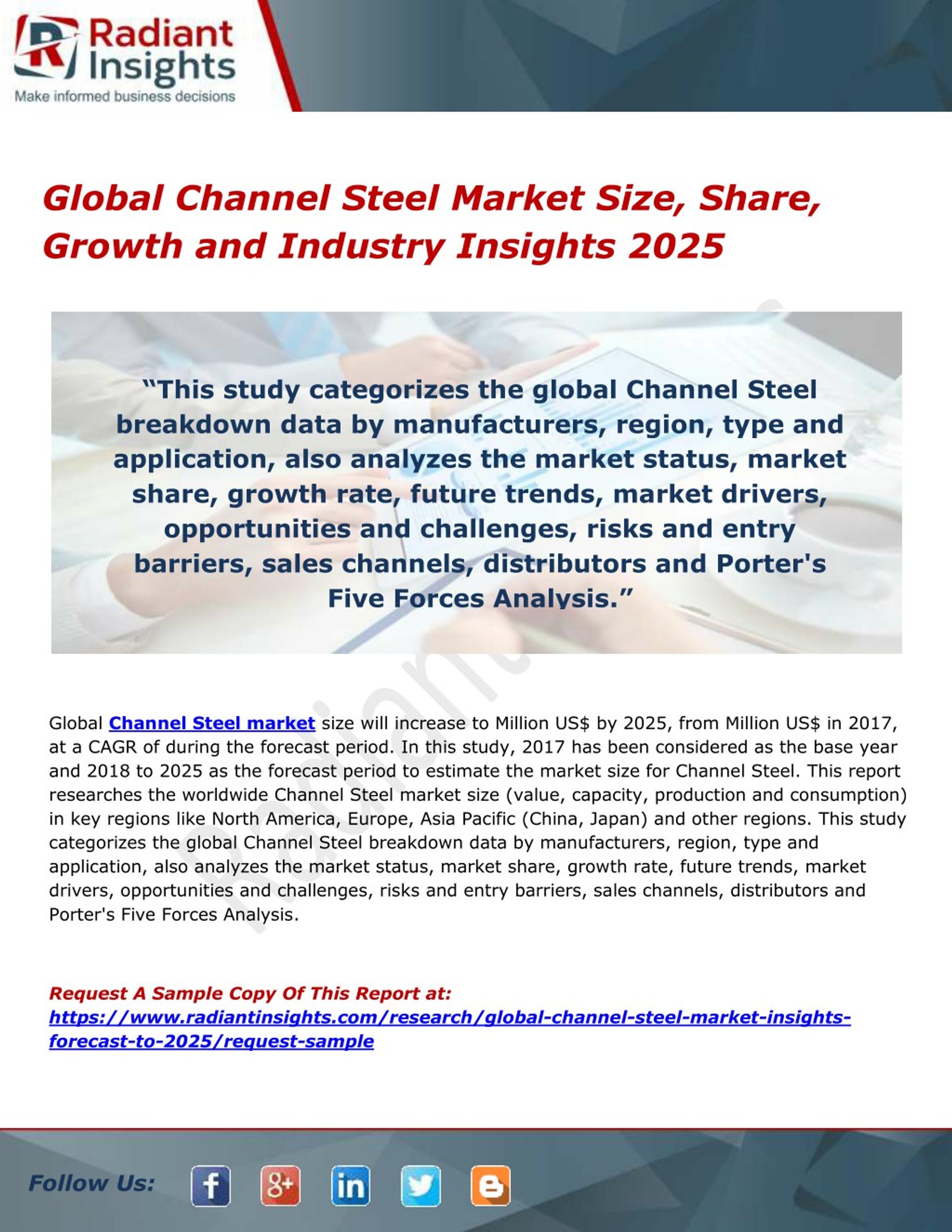 PPT Global Channel Steel Market Size, Share, Growth and Industry