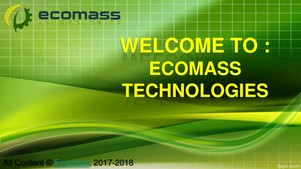 welcome to ecomass technologies n.