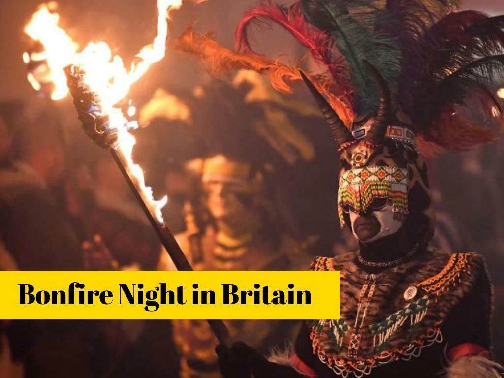bonfire night in britain n.