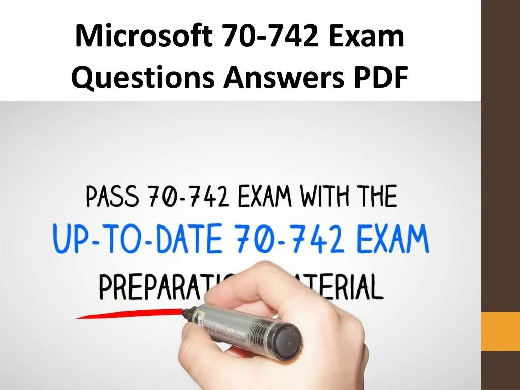 microsoft 70 742 exam questions answers pdf n.