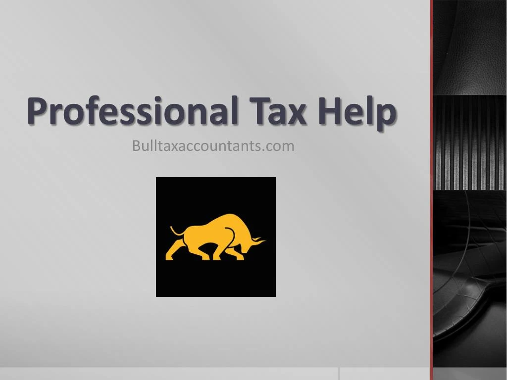 professional tax help n.
