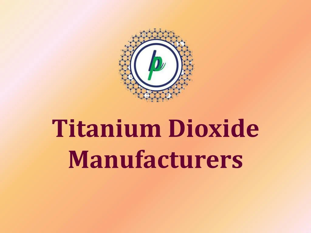 titanium dioxide manufacturers n.