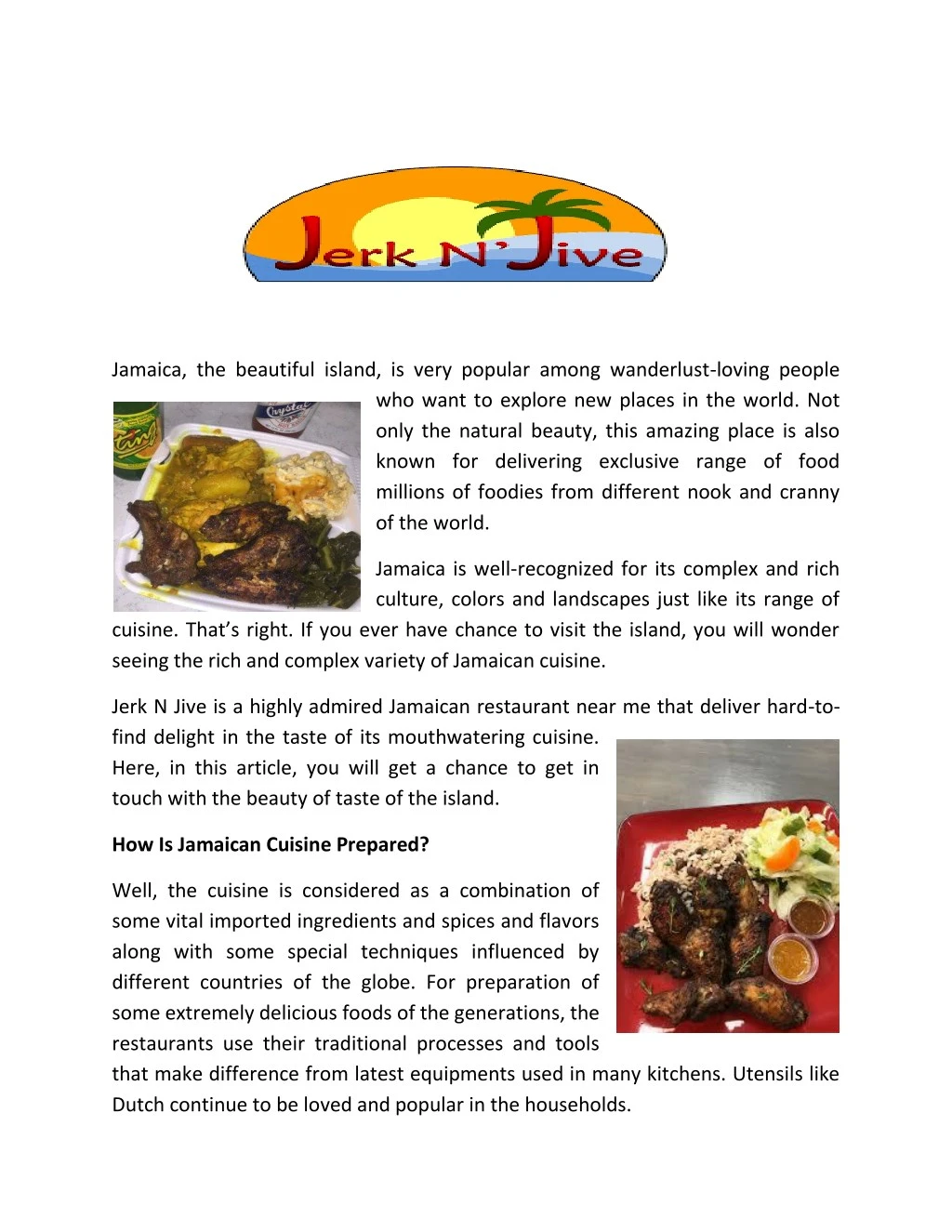 Ppt Jamaican Restaurant Near Me That Deliver Www Jerknjive Com Powerpoint Presentation Id 8082174