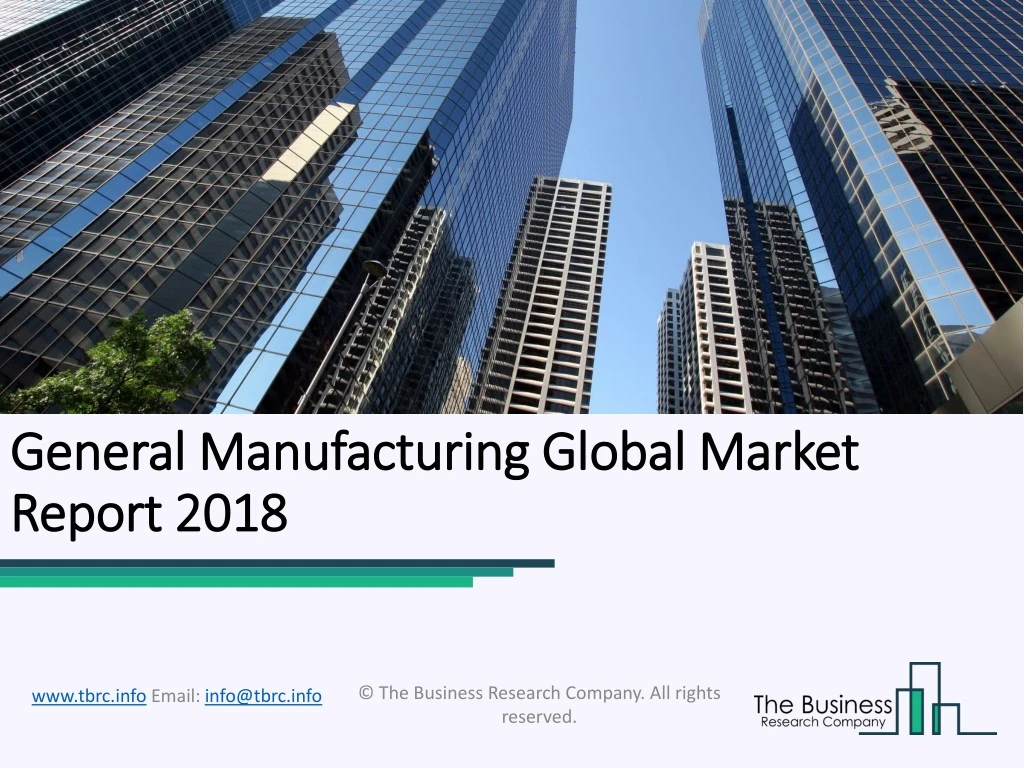 general manufacturing global market general n.