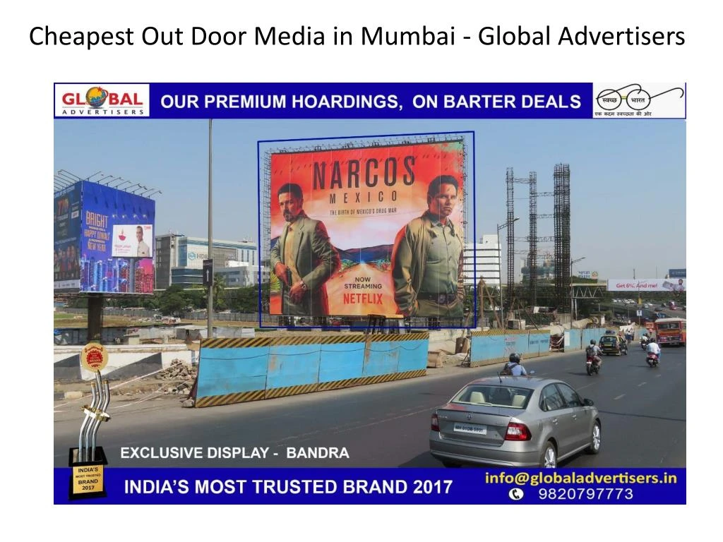 cheapest out door media in mumbai global n.