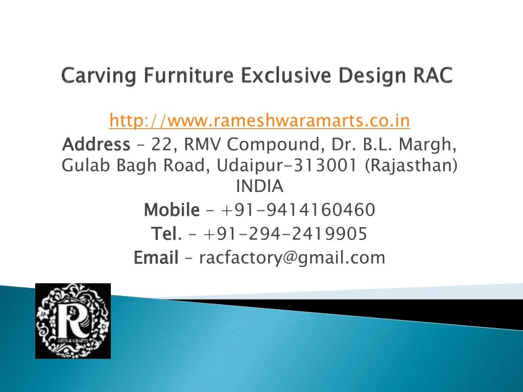 carving furniture exclusive design rac n.