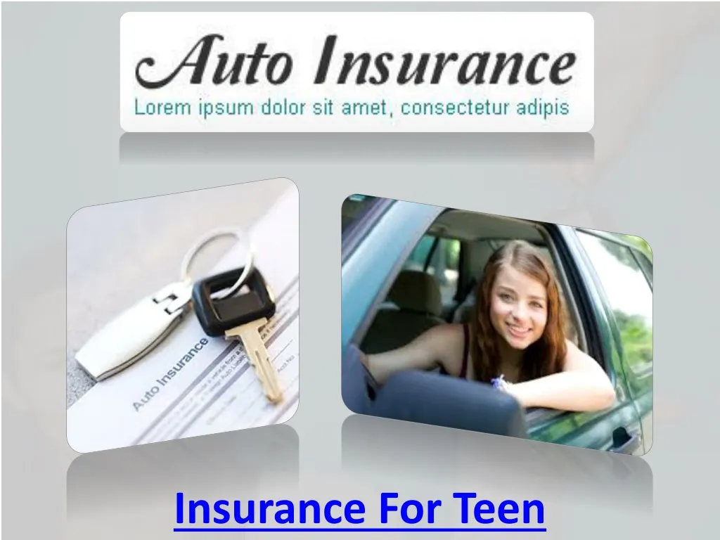 insurance for teen n.