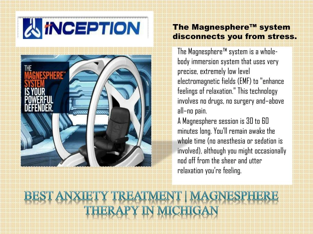 best anxiety treatment magnesphere therapy in michigan n.