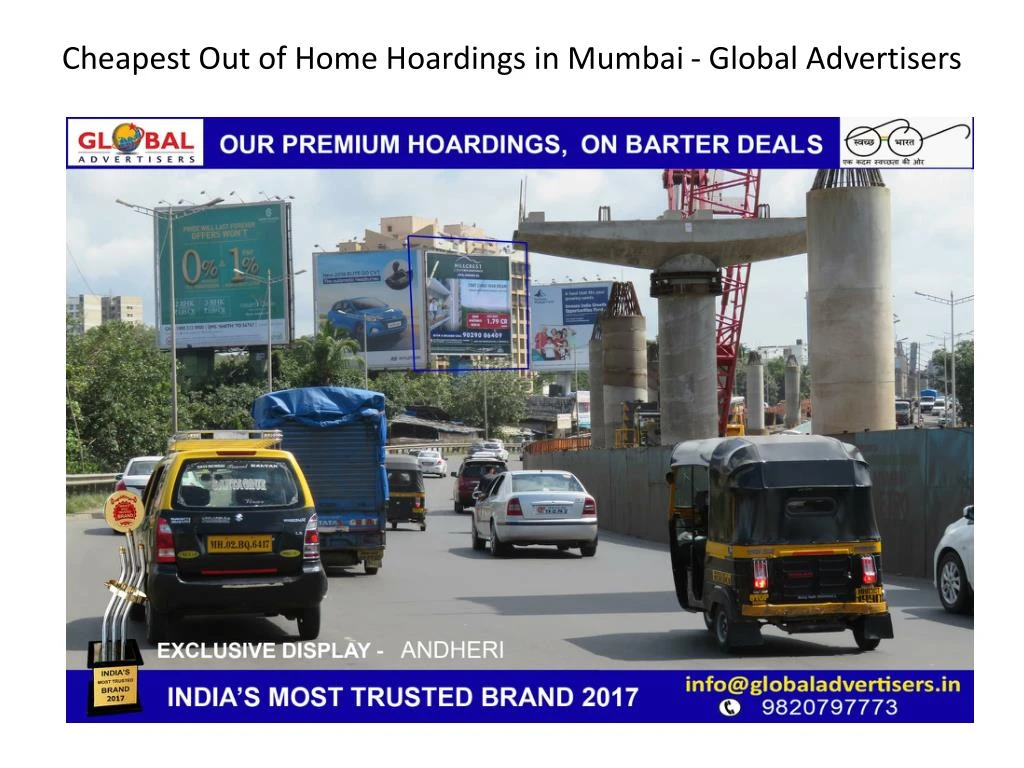cheapest out of home hoardings in mumbai global n.