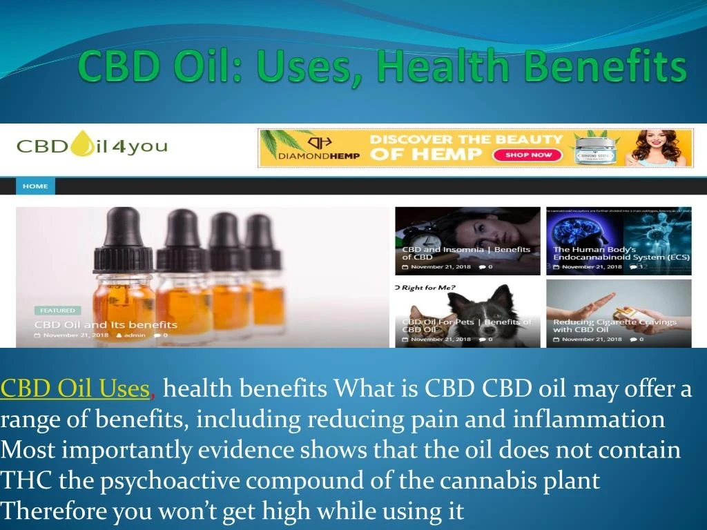cbd oil uses health benefits n.