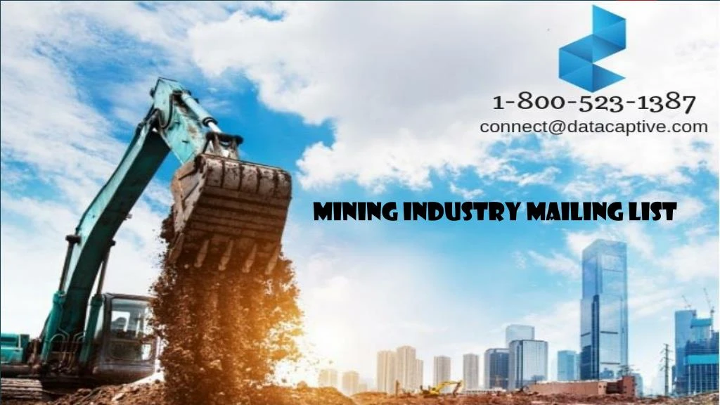 mining industry mailing list n.