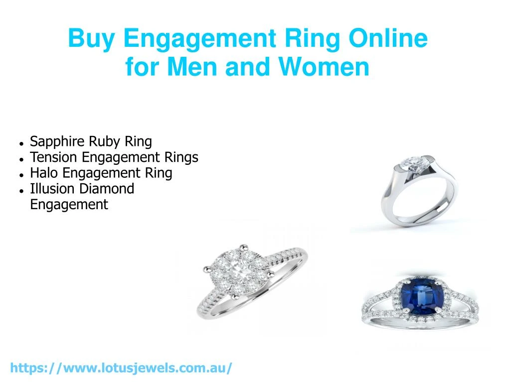 buy engagement ring online for men and women n.